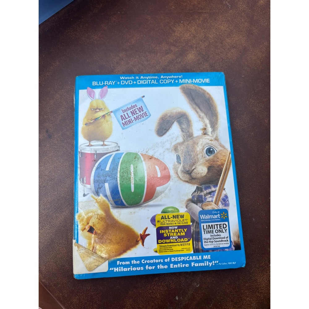 Hop Blu-ray DVD Digital Walmart Exclusive Mini-Movie Family Comedy 2011 NEW